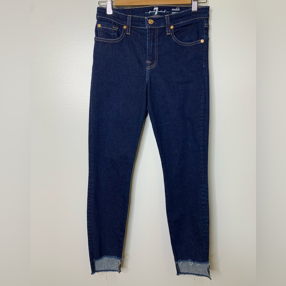 7 For All Mankind Ankle Gwenevere Jeans Size 28